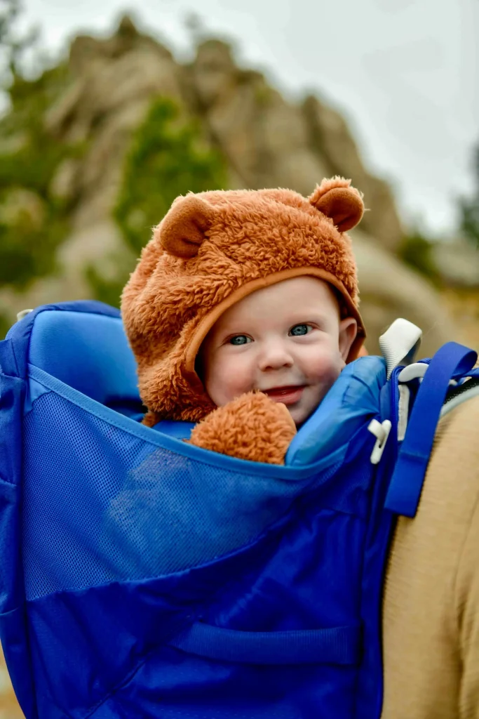 Baby im Backpack