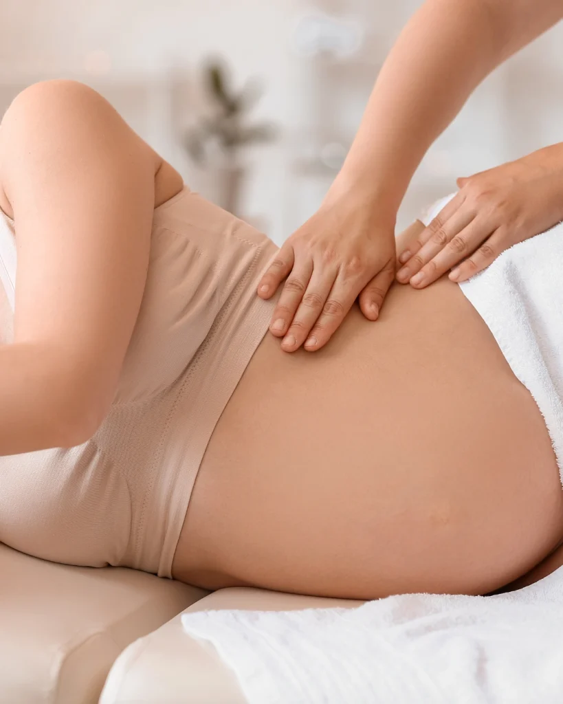 Bauchmassage